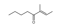 3-methyloct-2-en-4-one Structure