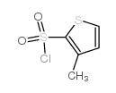 3-甲基噻吩-2-磺酰氯结构式
