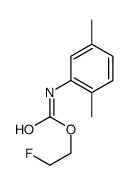 2-fluoroethyl N-(2,5-dimethylphenyl)carbamate结构式