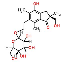 金粉蕨辛 2'-O-葡萄糖甙图片