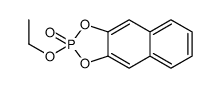 2-ethoxybenzo[f][1,3,2]benzodioxaphosphole 2-oxide Structure