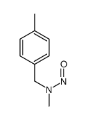 N-甲基-n-亚硝基-(4-甲基苯基)甲胺结构式
