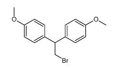 1-[2-bromo-1-(4-methoxyphenyl)ethyl]-4-methoxybenzene结构式