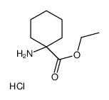 1-AMINO-CYCLOHEXANECARBOXYLIC ACID ETHYL ESTER HCL Structure