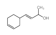 (E)-4-(1-cyclohex-3-enyl)but-3-en-2-ol结构式