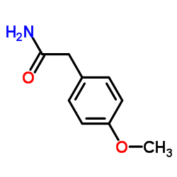 4-甲氧基苯基乙酰胺结构式