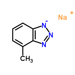 甲基苯骈三氮唑钠盐结构式
