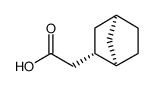 2-norbornylacetic acid Structure
