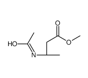 methyl (3S)-3-acetamidobutanoate Structure
