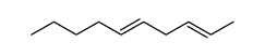 (2E,5E)-2,5-decadiene结构式