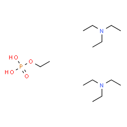 ethyl dihydrogen phosphate, compound with triethylamine (1:2) structure