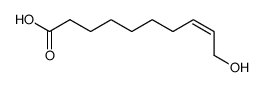 (Z)-10-hydroxy-8-decenoic acid Structure