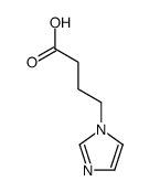 4-(1H-Imidazol-1-yl)butanoic acid Structure