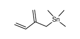 (2-methylene-3-butenyl)-trimethyltin Structure