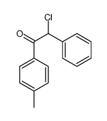 2-chloro-1-(4-methylphenyl)-2-phenylethanone Structure