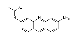 N-(6-aminoacridin-3-yl)acetamide Structure