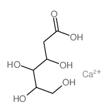 3,4,5,6-tetrahydroxyhexanoic acid Structure