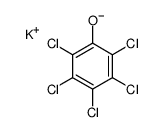 potassium,2,3,4,5,6-pentachlorophenolate结构式