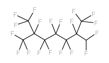 1H-全氟-2,6-二甲基庚烷结构式