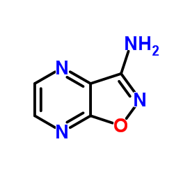 3-Aminoisoxazolo[4,5-b]pyrazine Structure