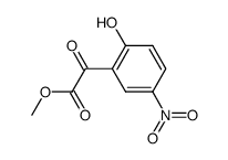 methyl 2-(2-hydroxy-5-nitrophenyl)-2-oxoacetate结构式
