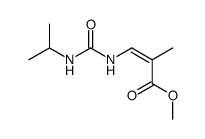 methyl (Z)-3-(3-isopropylureido)-2-methylacrylate结构式