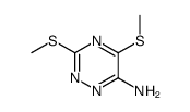 3,5-二(甲硫基)-1,2,4-三嗪-6-胺结构式