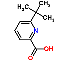 6-叔丁基甲酸吡啶结构式
