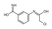 3-[(2-chloroacetyl)amino]benzamide结构式