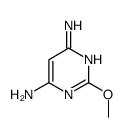 4,6-Pyrimidinediamine,2-methoxy-(9CI) Structure