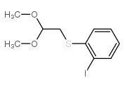 1-(2,2-二甲氧基-乙基磺酰基)-2-碘-苯结构式