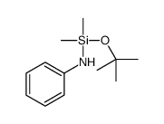 N-[dimethyl-[(2-methylpropan-2-yl)oxy]silyl]aniline Structure