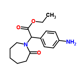 (4-AMINO-PHENYL)-(2-OXO-AZEPAN-1-YL)-ACETIC ACID ETHYL ESTER structure