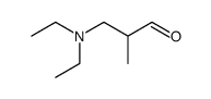 α-Diethylaminomethyl-propionaldehyd结构式
