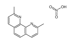 2,9-dimethyl-1,10-phenanthroline,nitric acid Structure