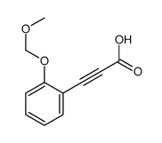3-[2-(methoxymethoxy)phenyl]prop-2-ynoic acid Structure