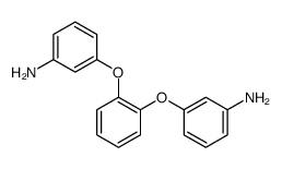 1,2-二(3-氨基苯氧基)苯结构式