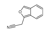 2-Benzofuranacetonitrile结构式
