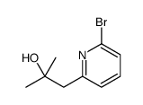 1-(6-溴吡啶-2-基)-2-甲基丙-2-醇结构式