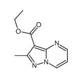 ethyl 2-methylpyrazolo[1,5-a]pyrimidine-3-carboxylate结构式