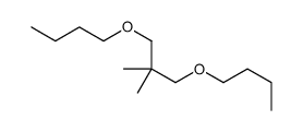 1,3-dibutoxy-2,2-dimethylpropane Structure