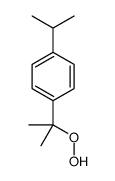 1-Hydroperoxy-2,3-diisopropylbenzene Structure
