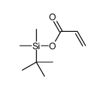 [tert-butyl(dimethyl)silyl] prop-2-enoate结构式