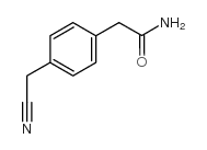 2-[4-(Cyanomethyl)phenyl]acetamide Structure
