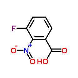 3-Fluoro-2-nitrobenzoic acid Structure