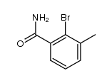 2-BROMO-3-METHYLBENZAMIDE结构式