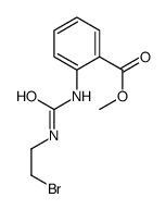 methyl 2-(2-bromoethylcarbamoylamino)benzoate结构式