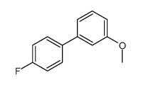 1-fluoro-4-(3-methoxyphenyl)benzene结构式