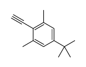 5-tert-butyl-2-ethynyl-1,3-dimethylbenzene Structure