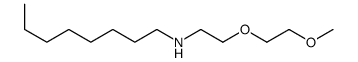 N-[2-(2-methoxyethoxy)ethyl]octan-1-amine Structure